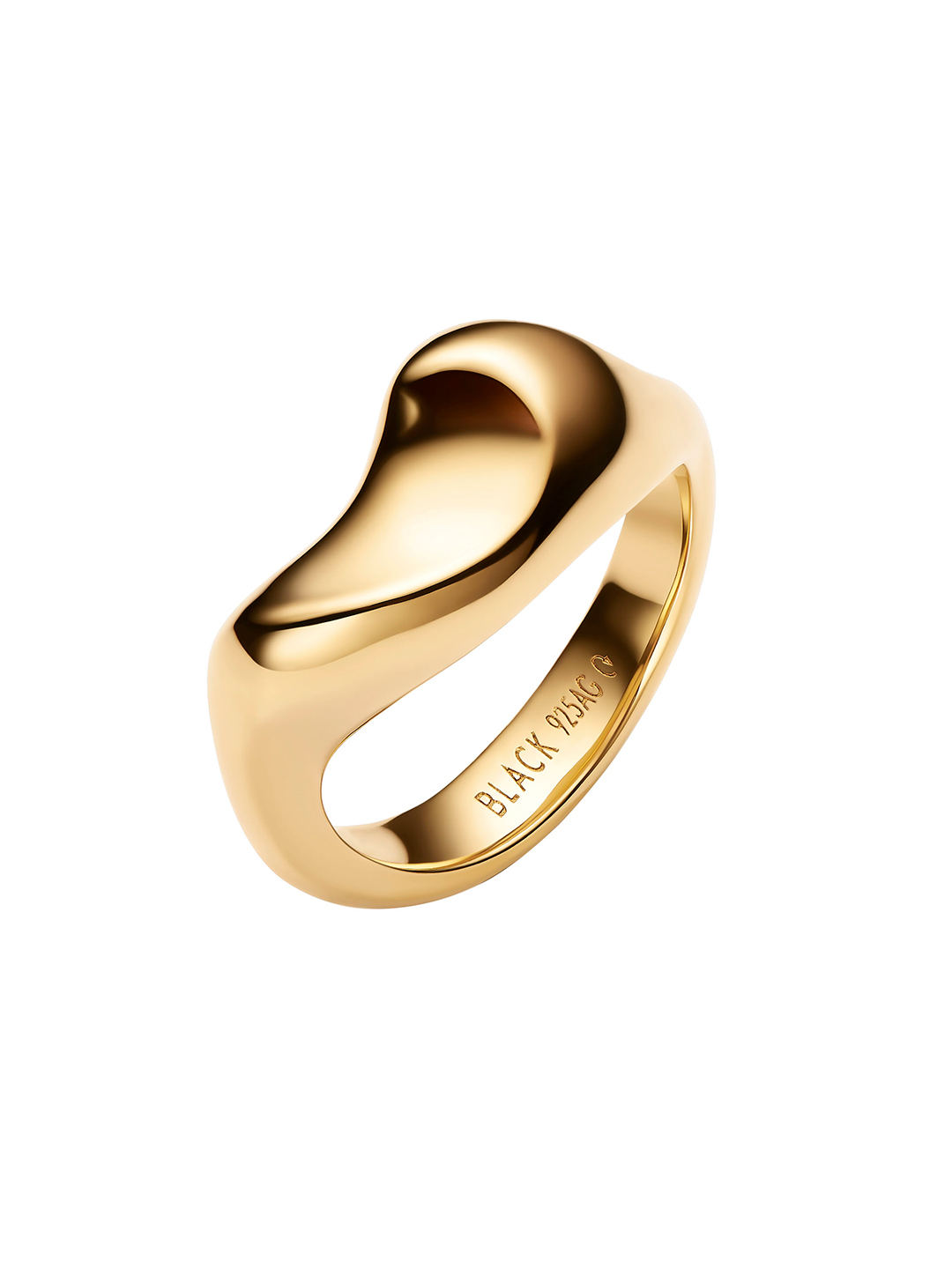 Saddle Ring - Yellow Gold