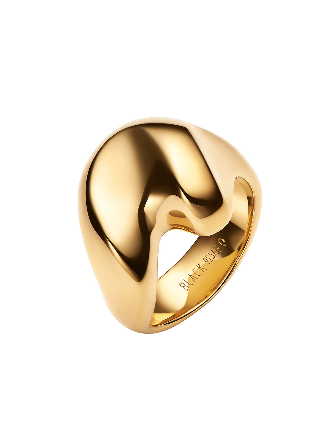 Palomino Saddle Ring - Yellow Gold