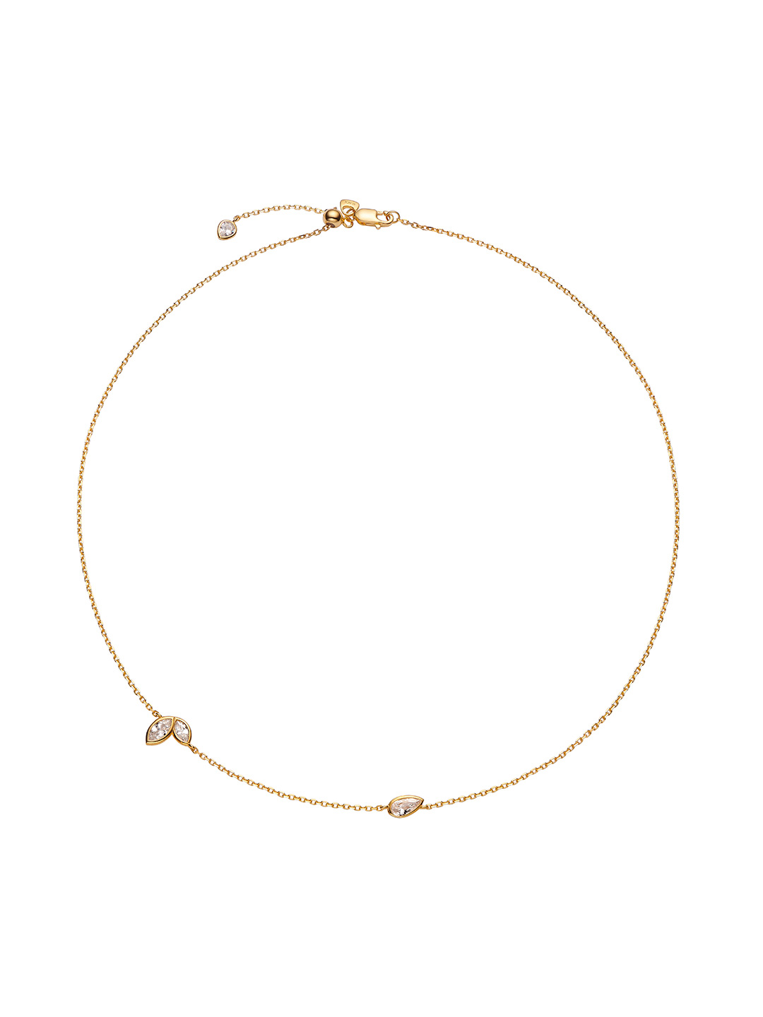 Swift Necklace 01 - Yellow Gold