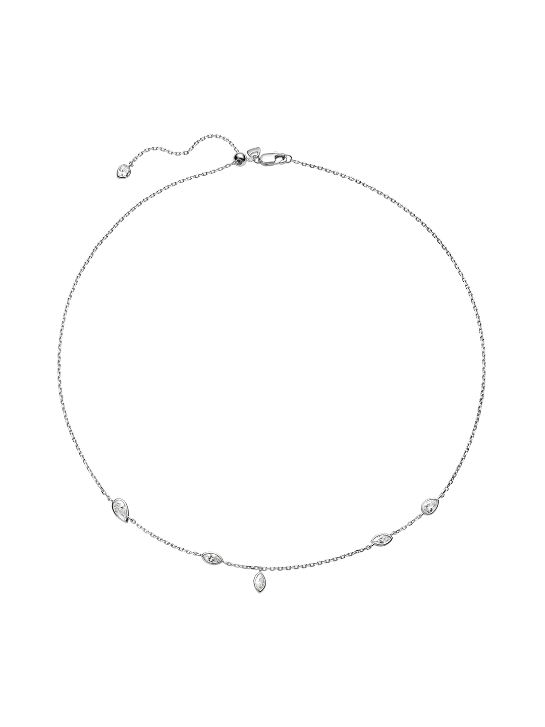 Swift Necklace 02  - Silver