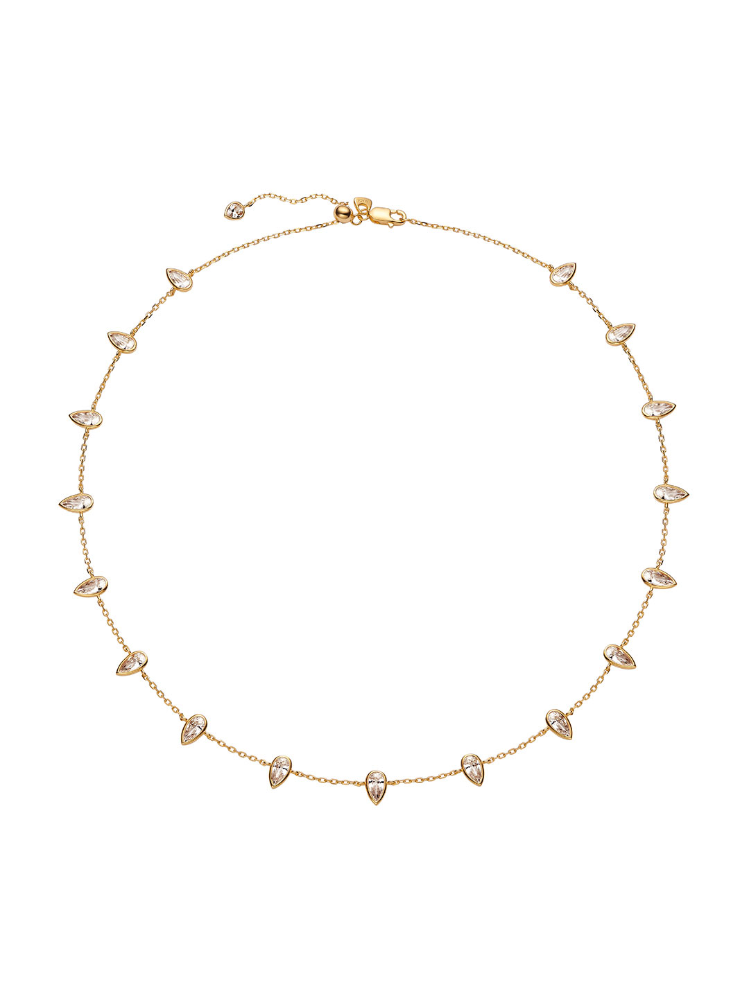 Swift Necklace 03 - Yellow Gold