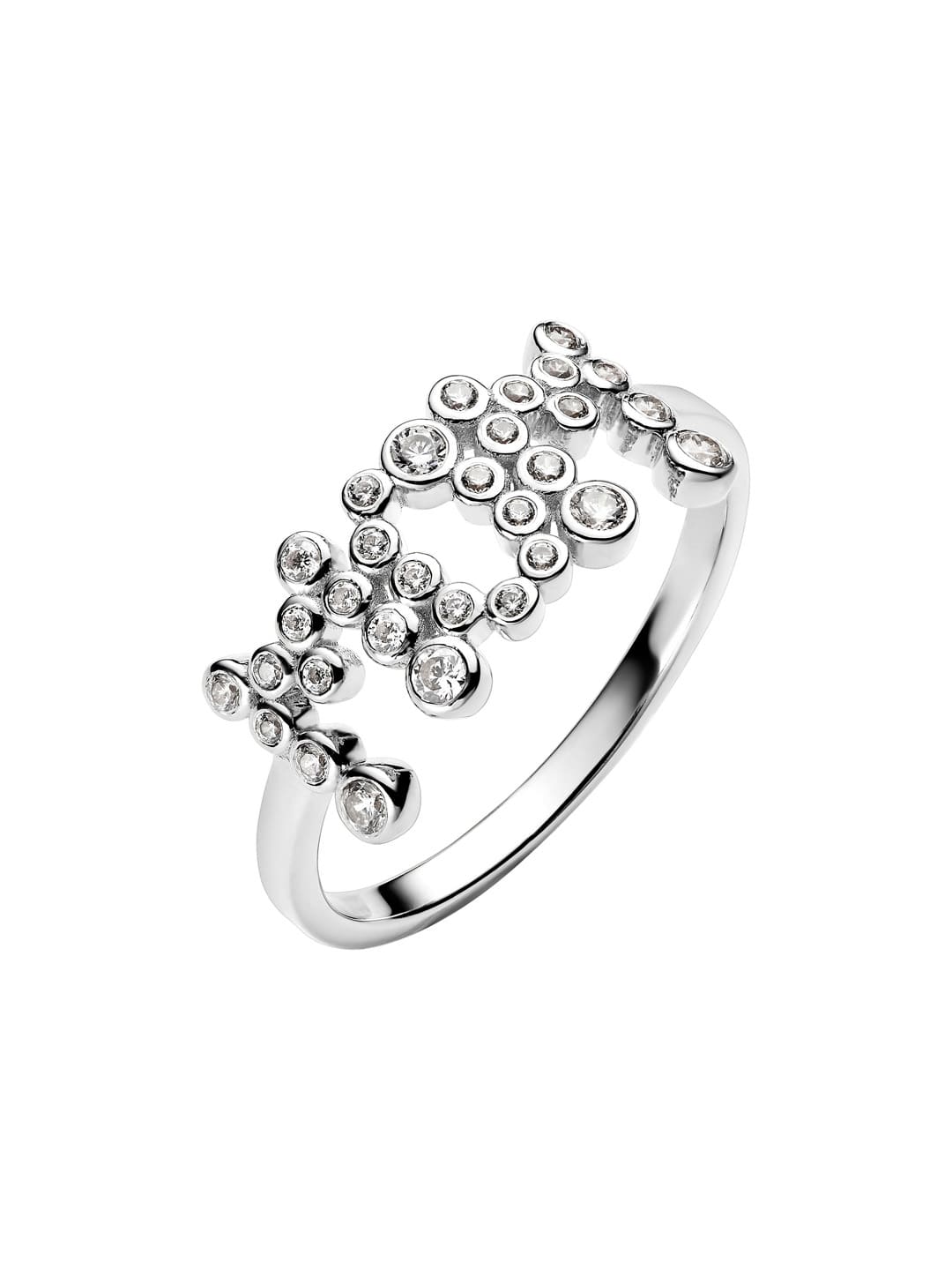 Mom Collet Ring  - Silver