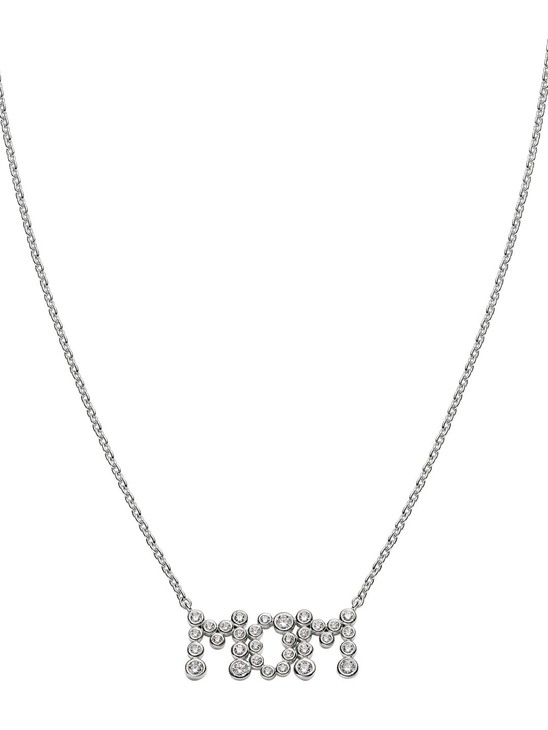 Mom Collet Necklace  - Silver