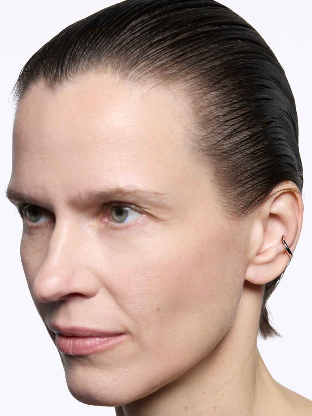 Curl Earcuff Medium  - Silver