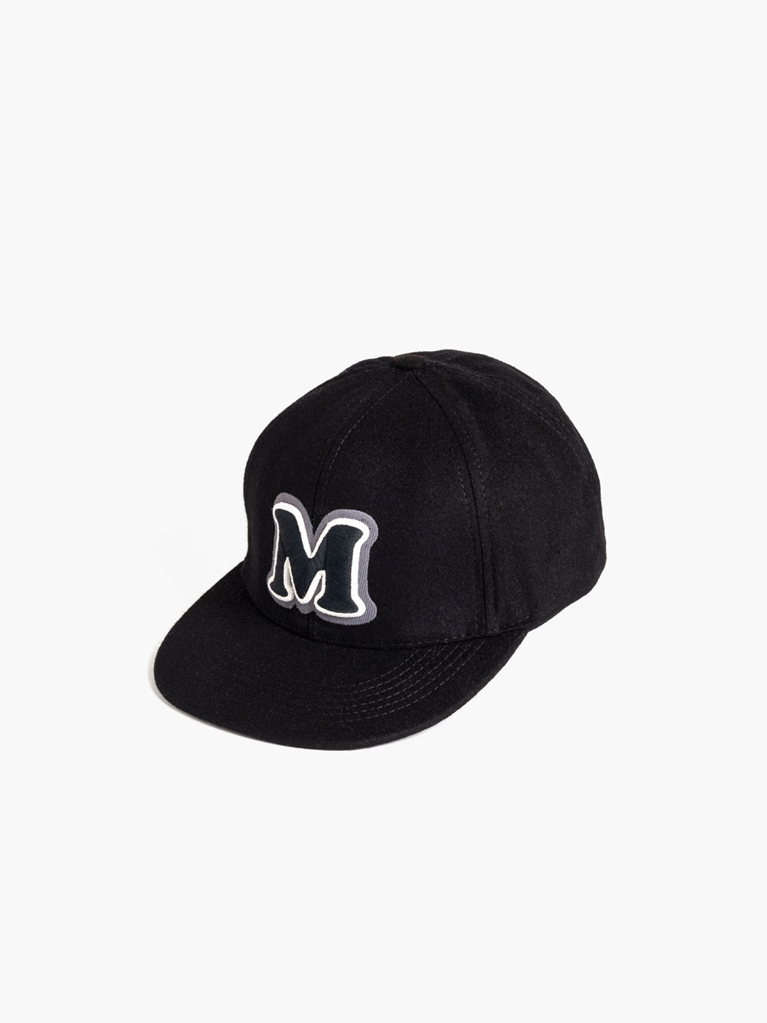 Logo Hip-hop Cap - Black