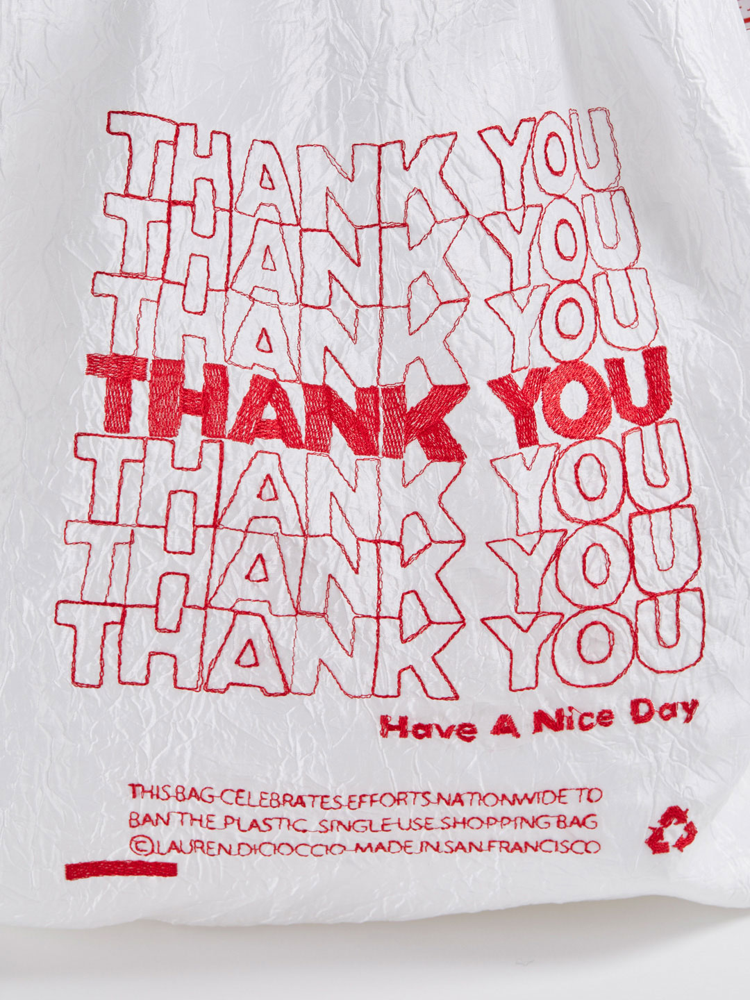 Thank You Tote - Thank You Red