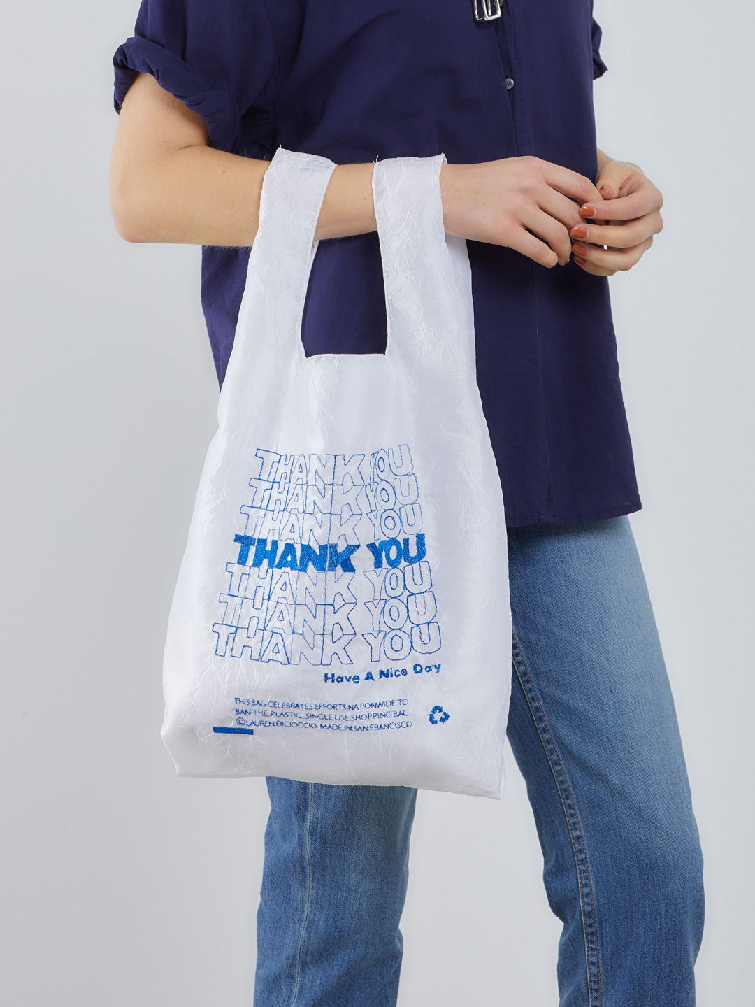 Thank You Tote - Thank You Blue