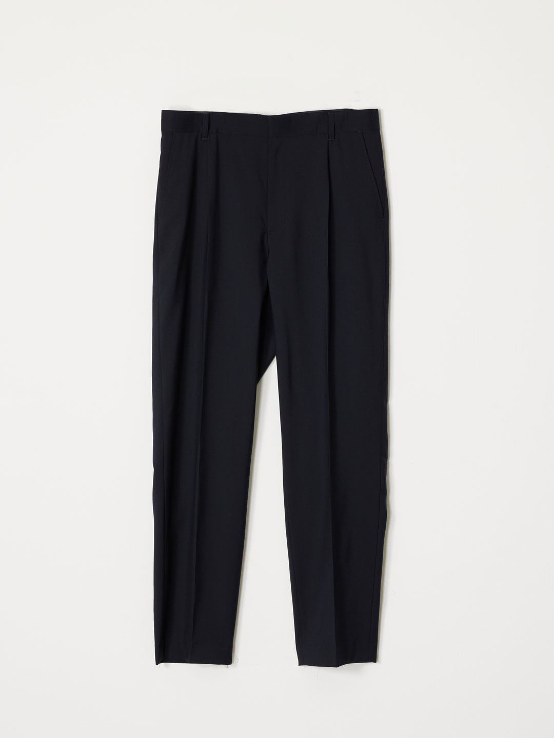 No.0396 Wool Trousers - Navy