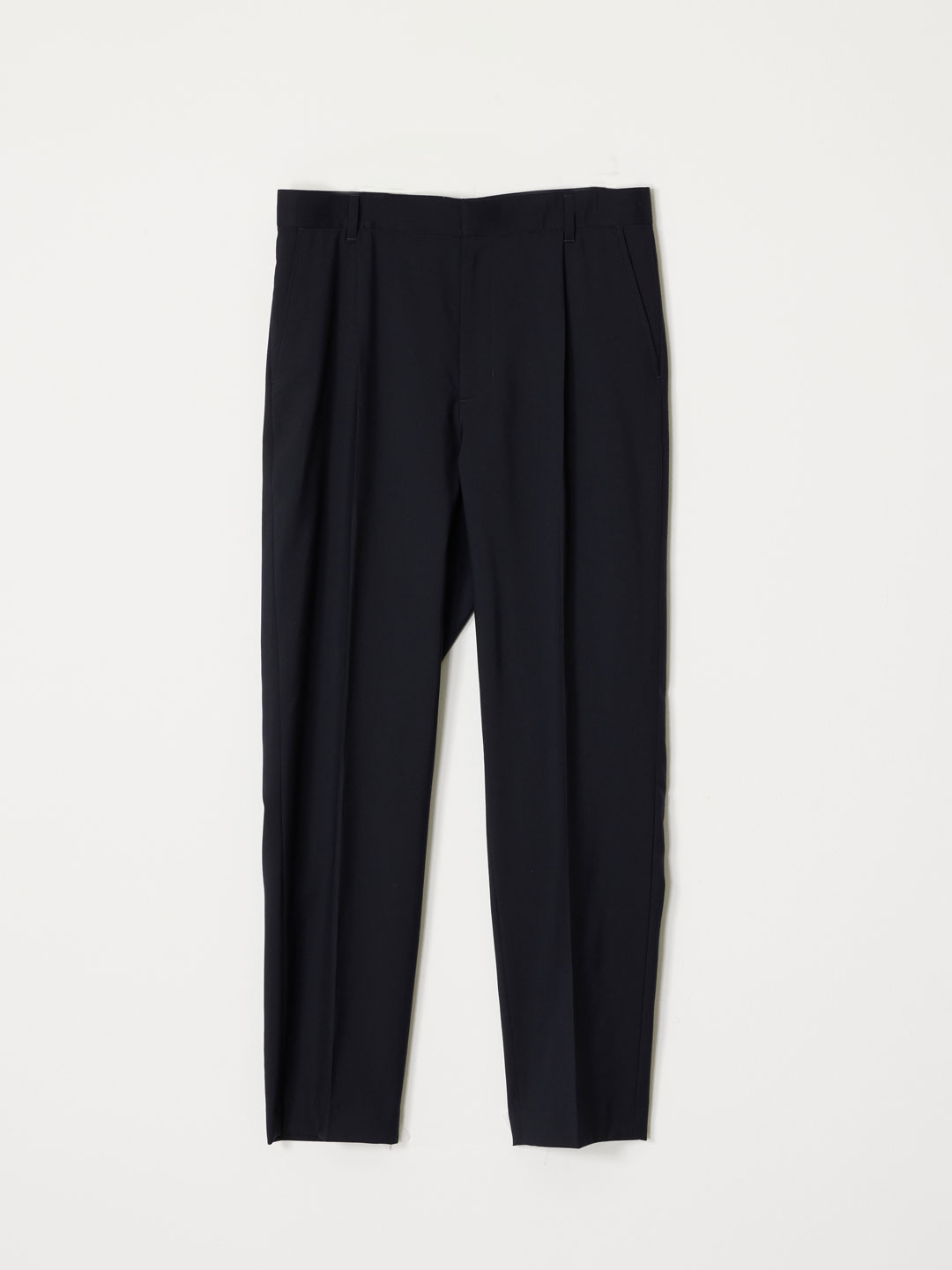 Wool Trousers - Navy