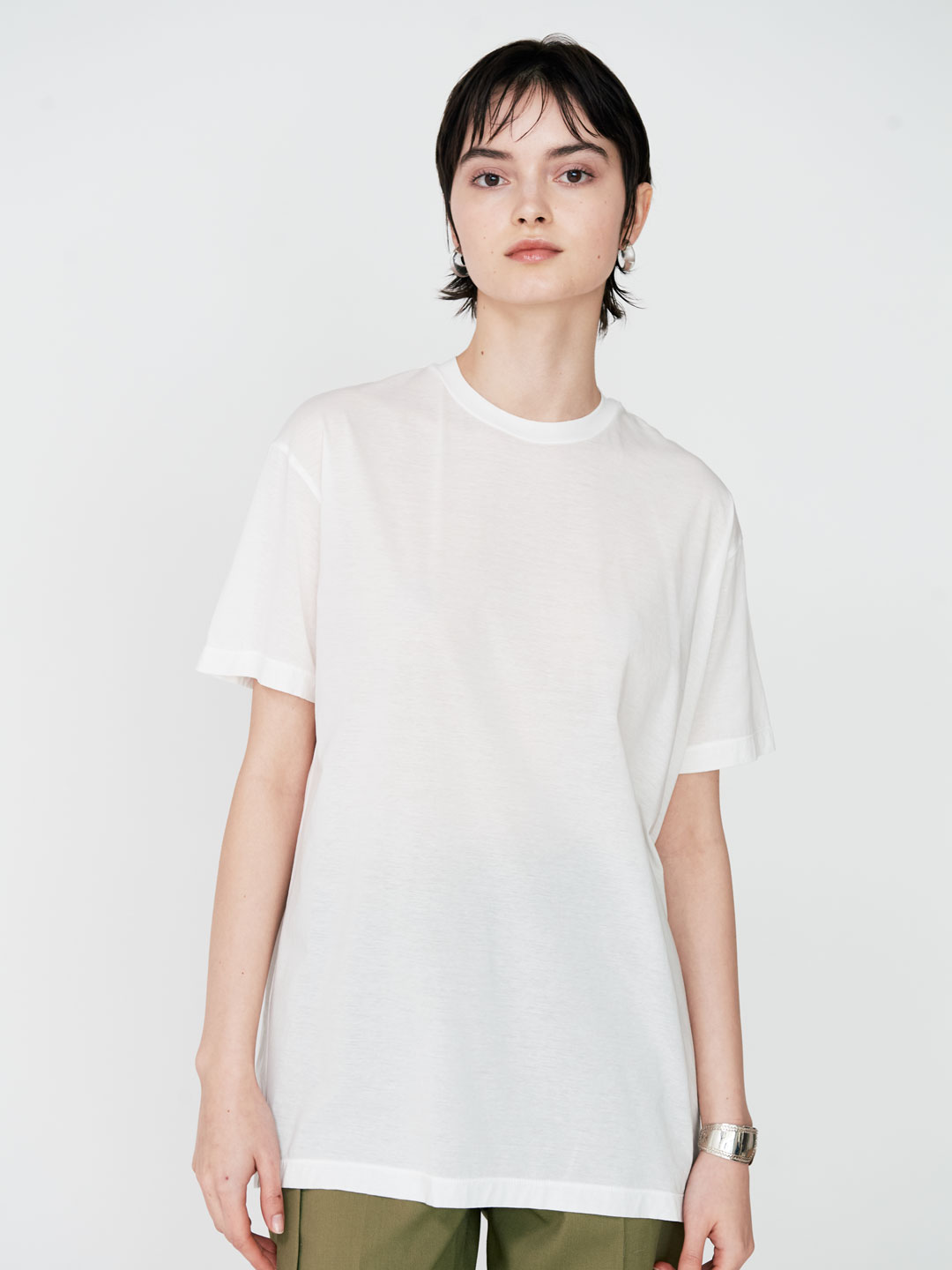 Light Cotton Tee - White