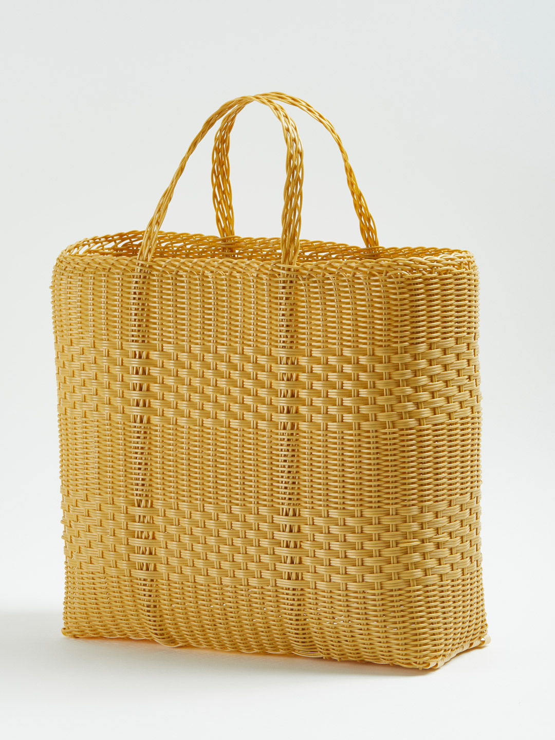 LACE Bag L - Yellow/Caramel