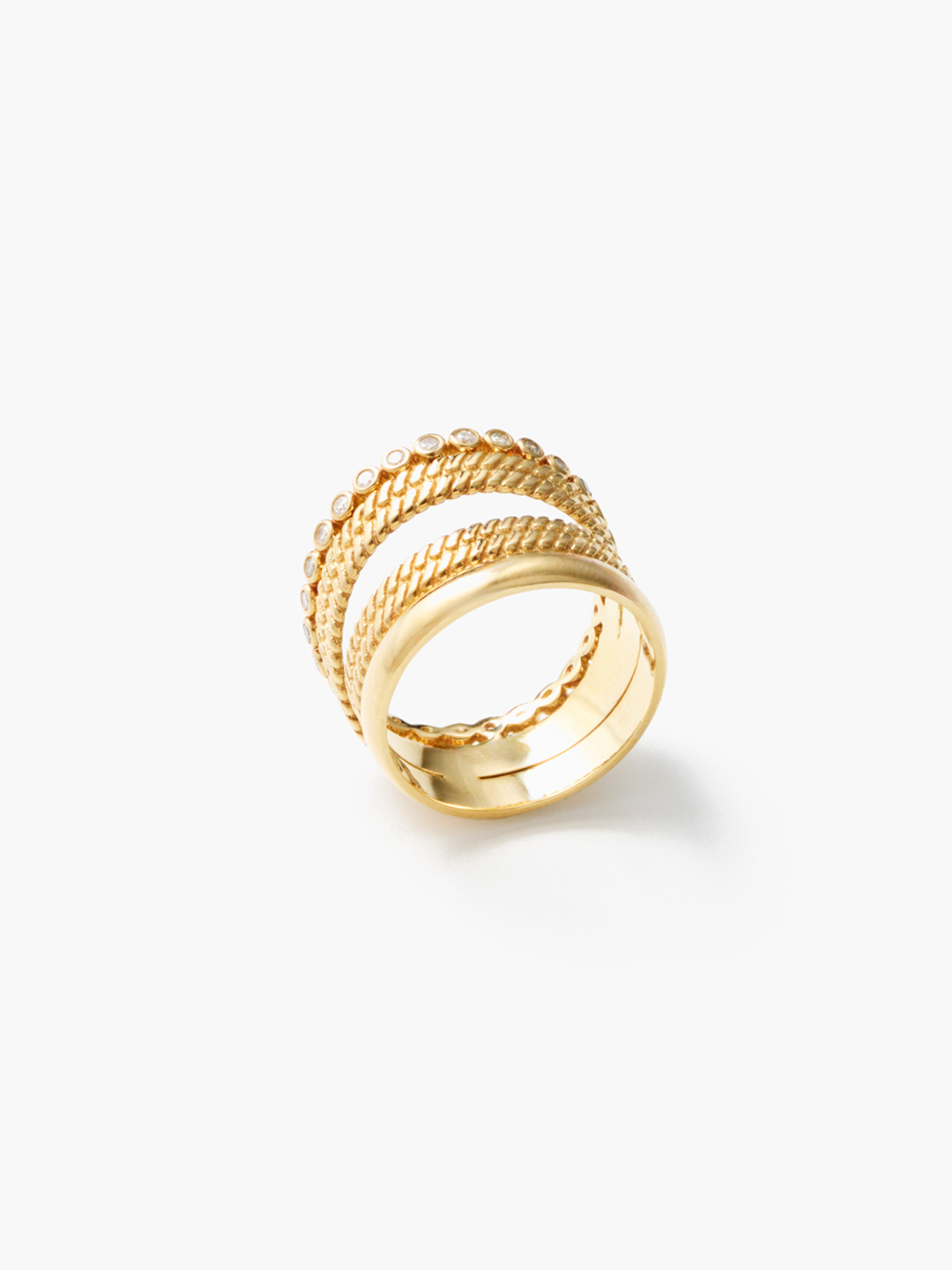 Jil No4 Ring - Yellow Gold