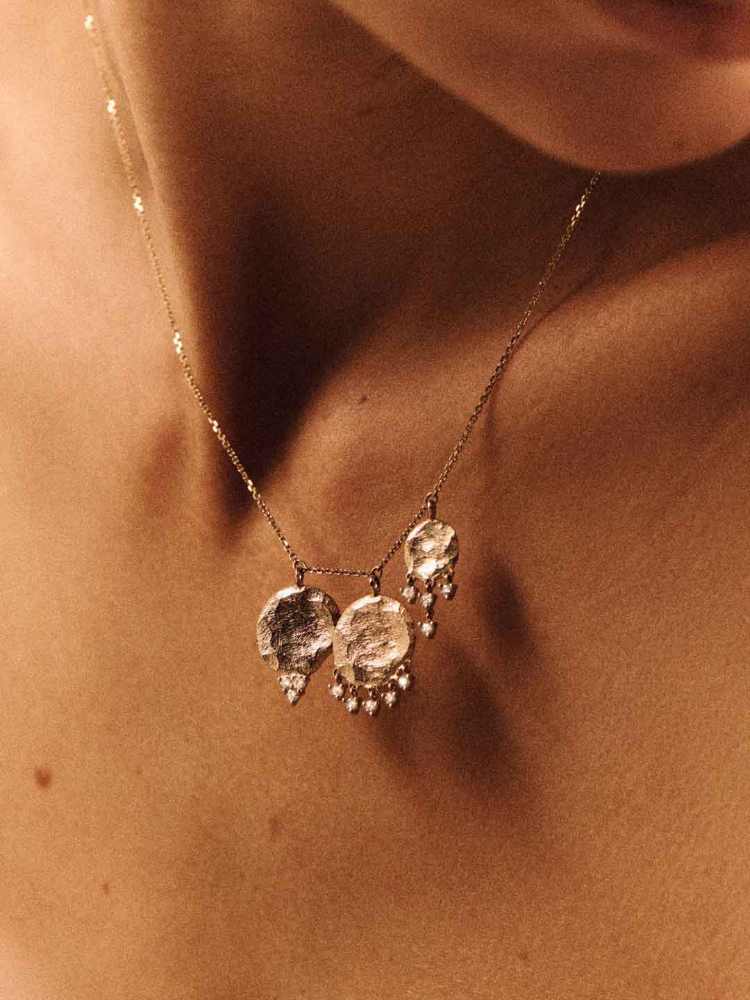 Gaby No3 Collier - Yellow Gold