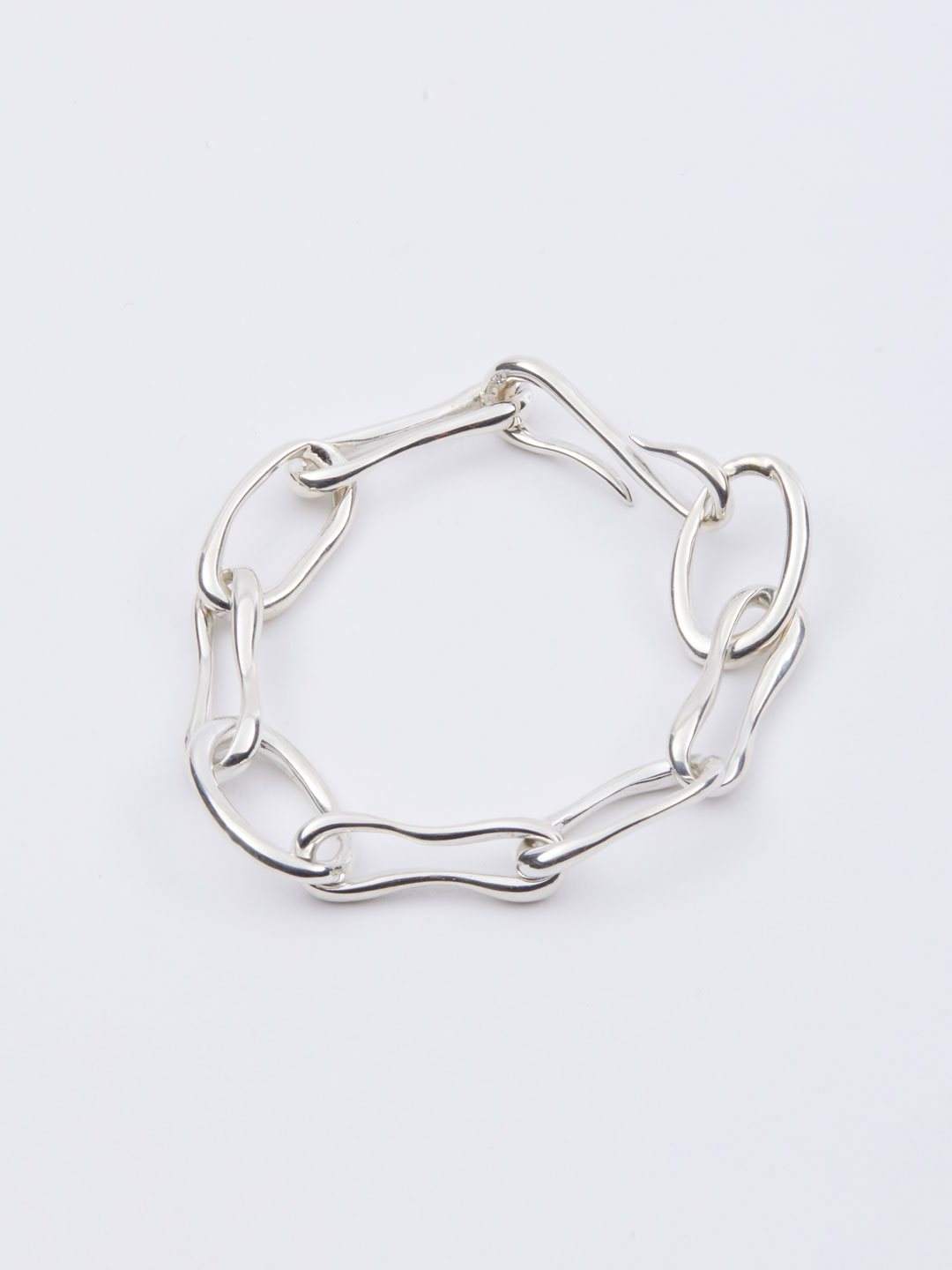 Roman Chain Bracelet  - Silver