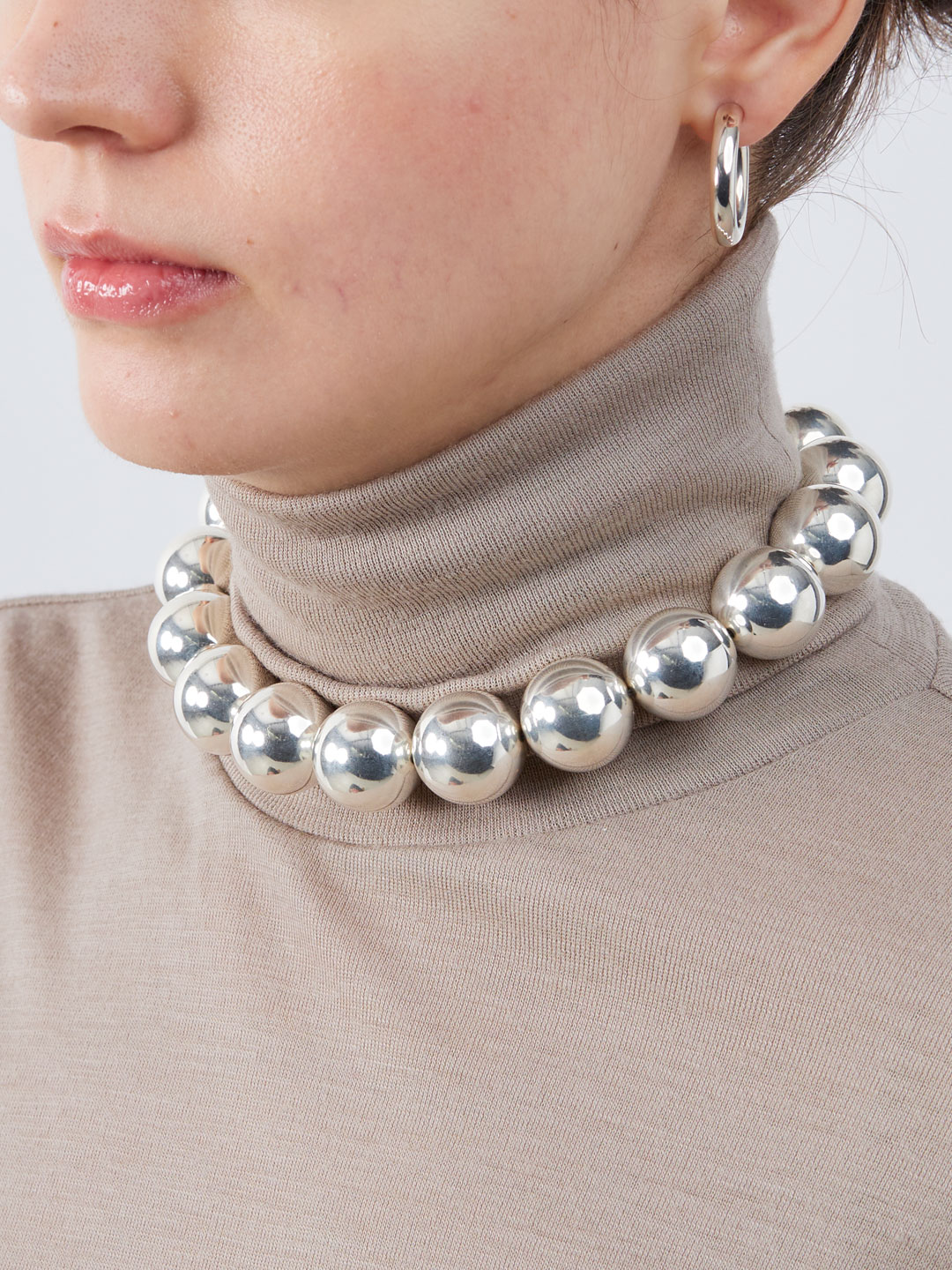 Boule Collar - Silver