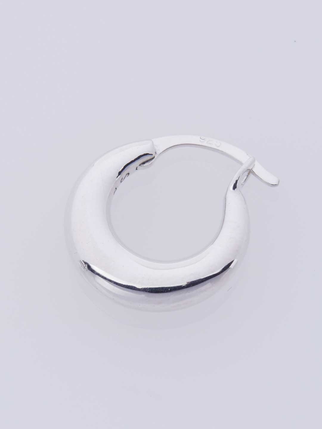 Tiny Essential Hoops - Silver