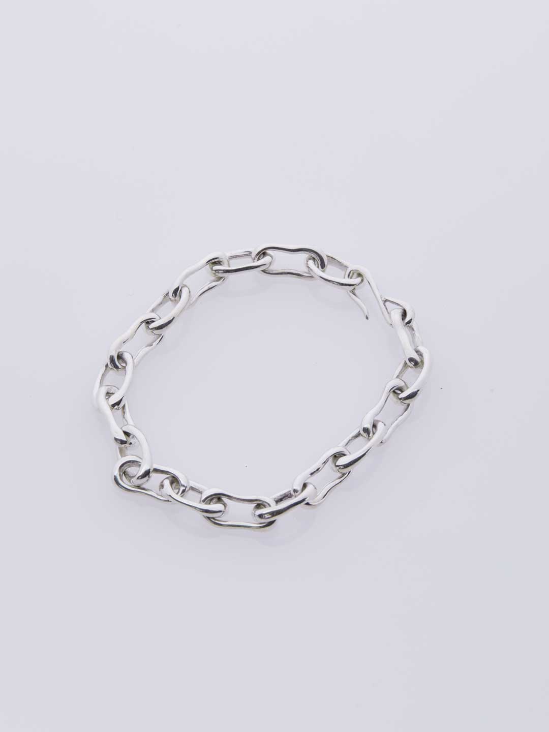 Small Roman Chain Bracelet - Silver