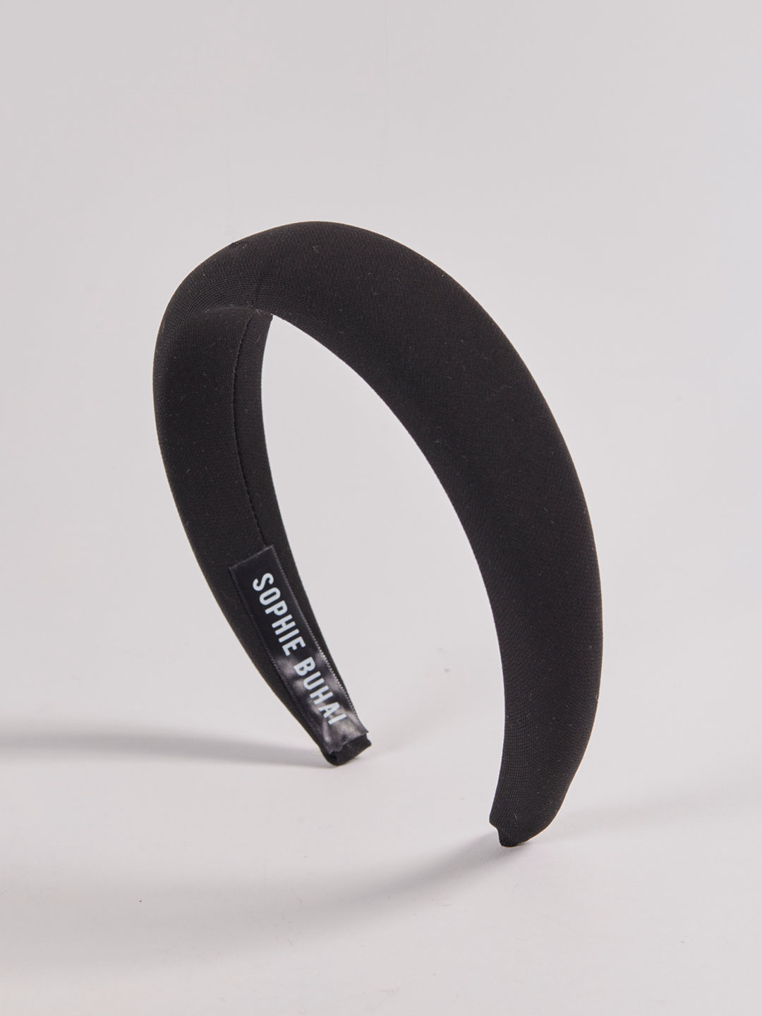 Classic Puffy Headband - Black