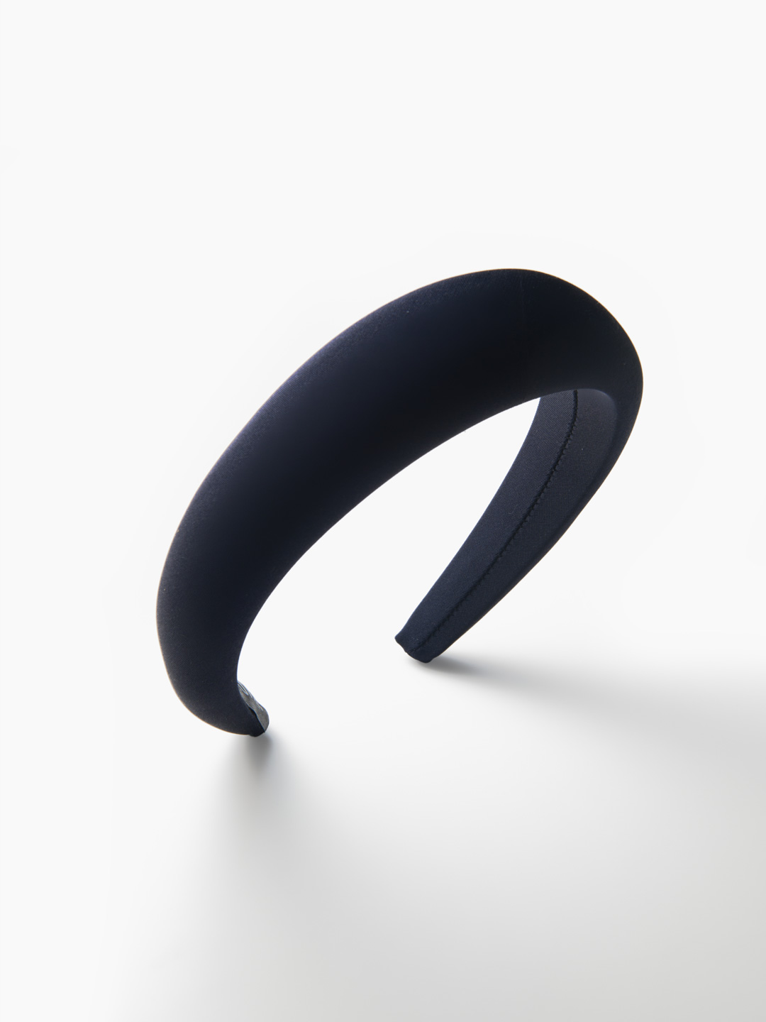 Classic Puffy Headband - Navy