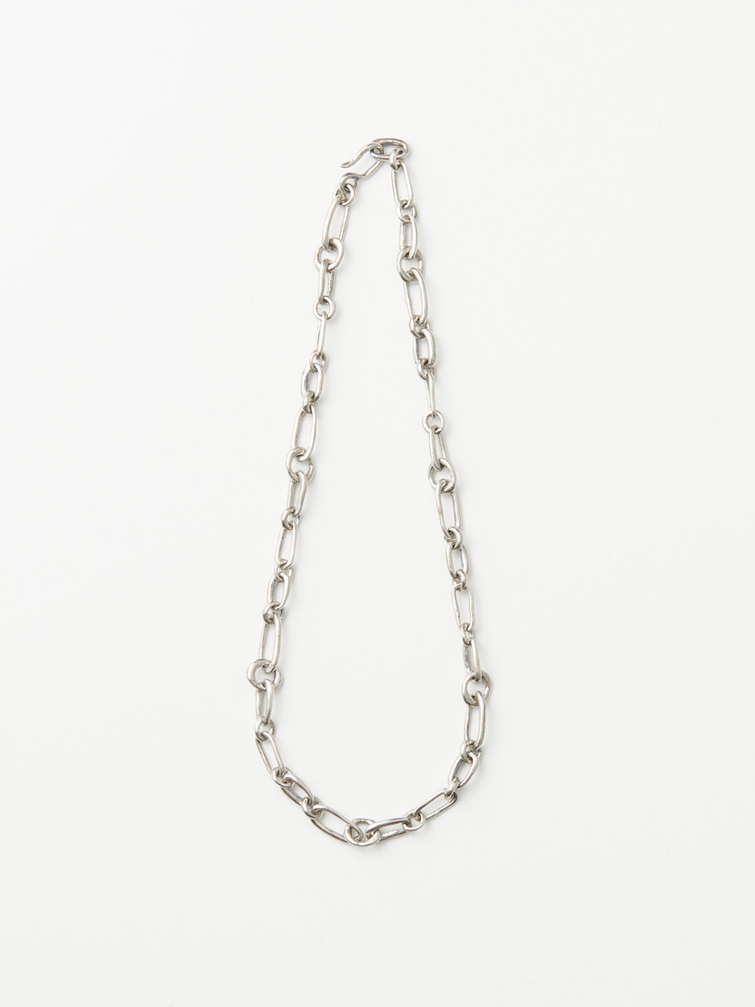 Grecian Chain Necklace - Silver