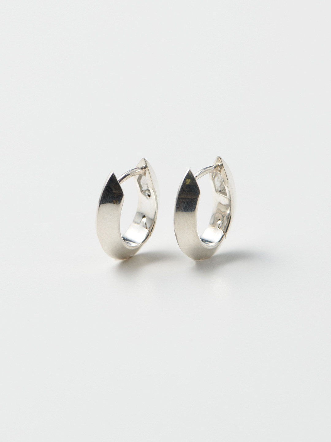 Small Ada Hoops - Silver