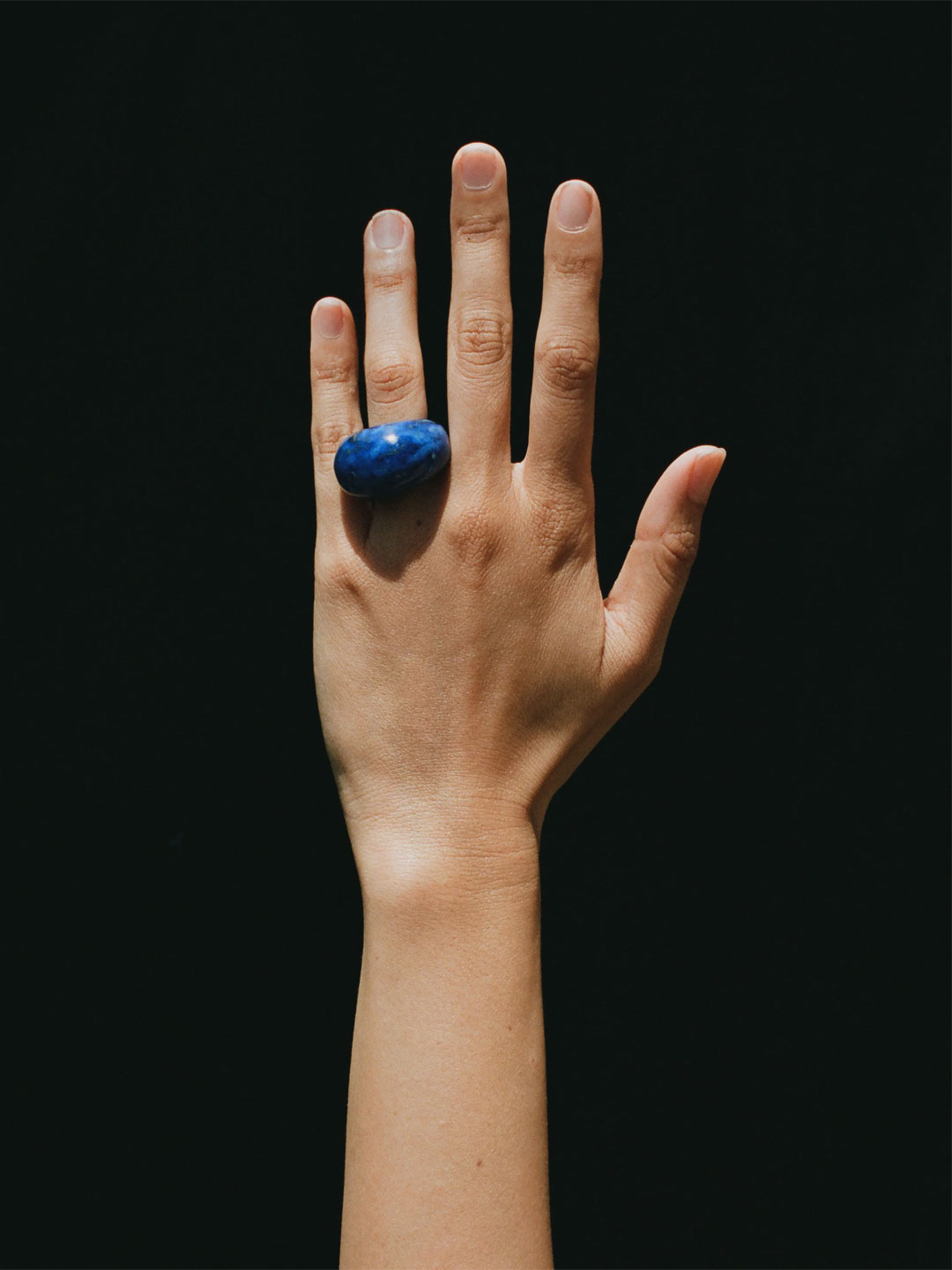 Lapis Donut Ring - Lapis/Blue