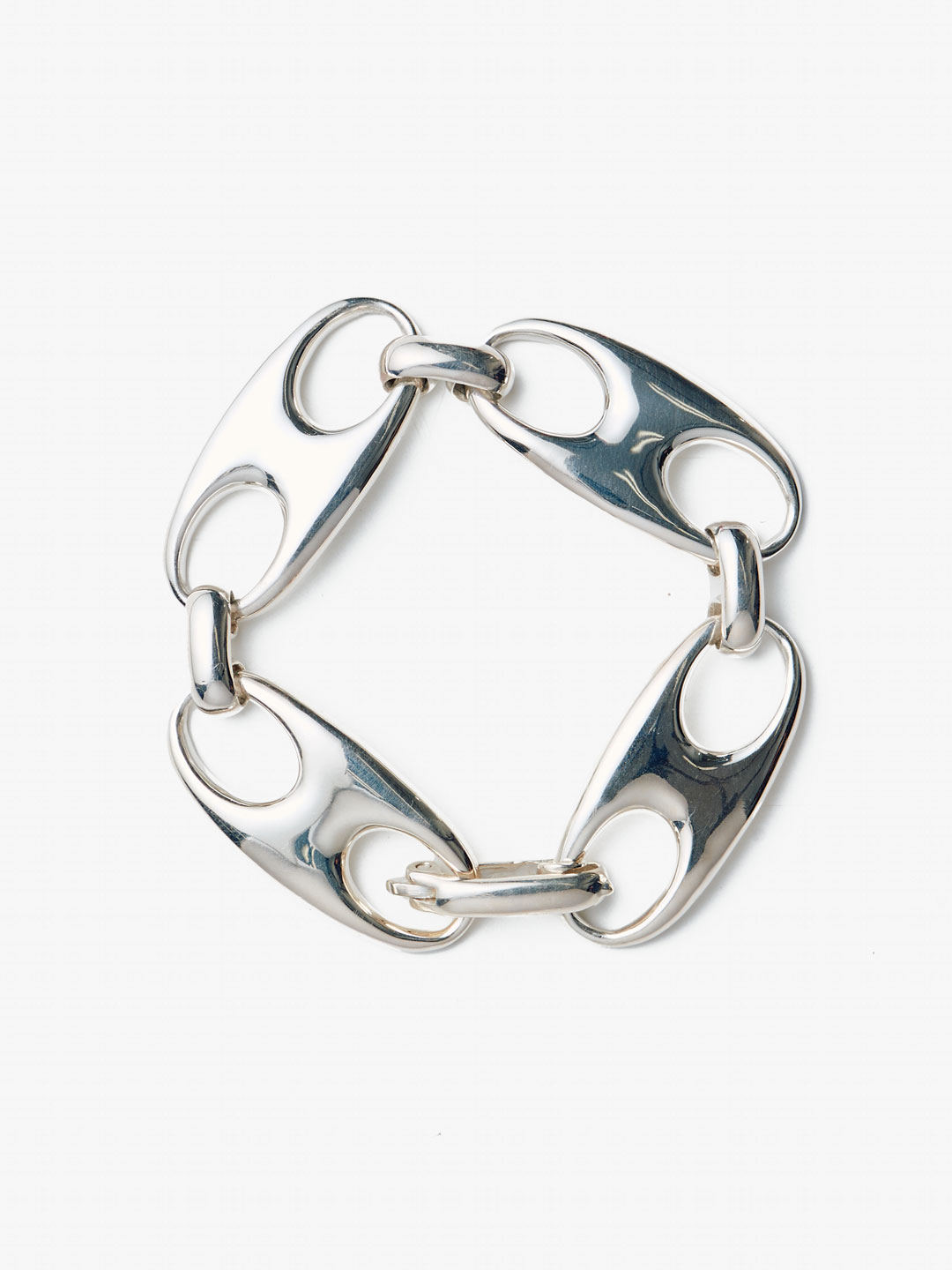 Grandfather Chain Bracelet - Silver