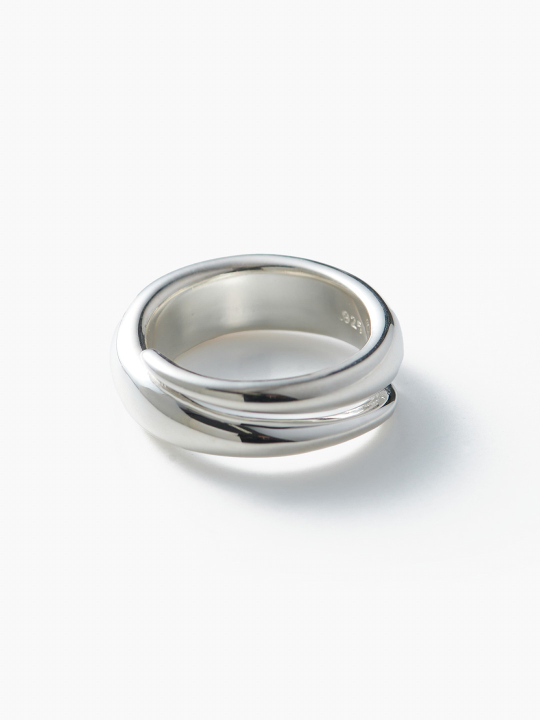Medium Winding Ring - Silver