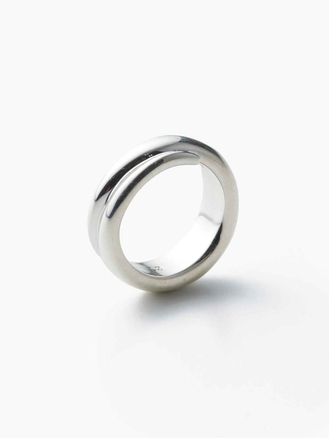 Medium Winding Ring - Silver