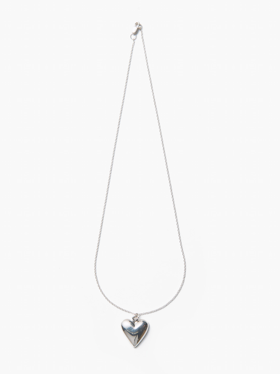 Petit Heart Pendant - Silver