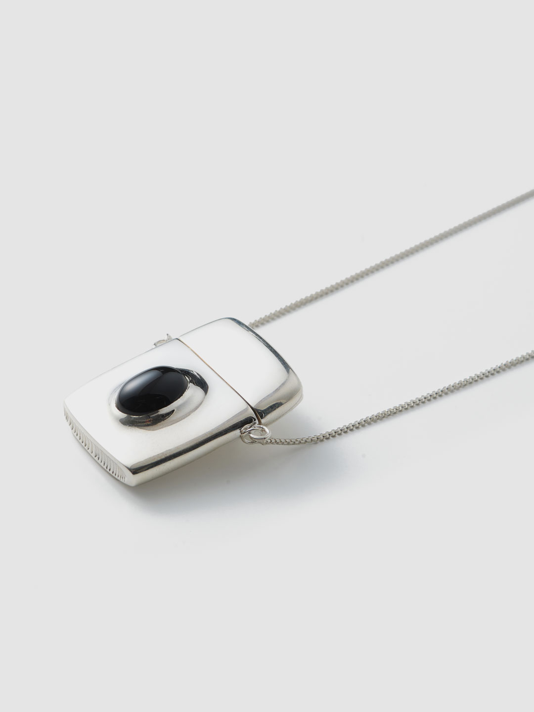 Matchbank Pendant - Silver
