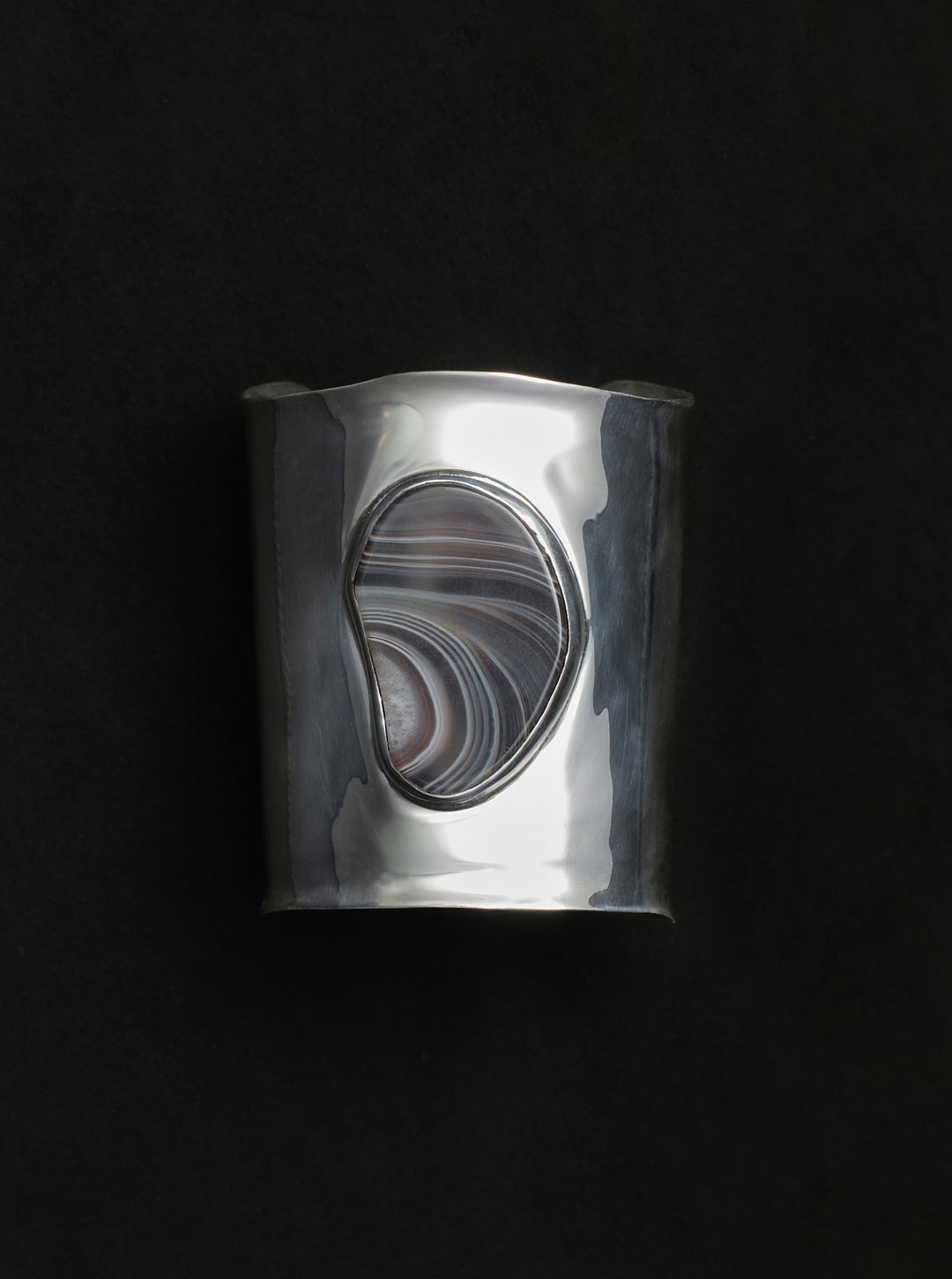 Barbara Cuff, Botswana Agate - Silver