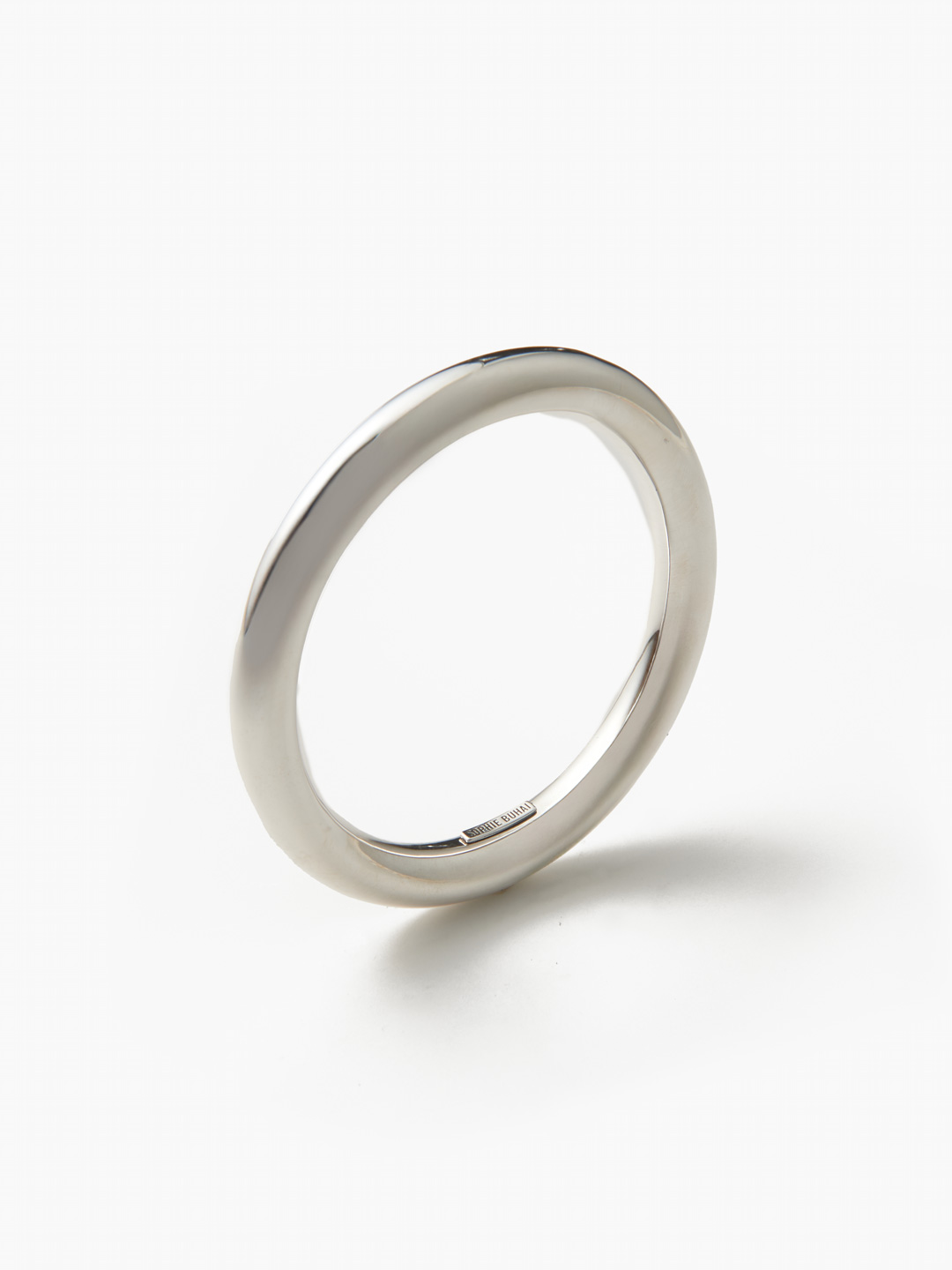 Classic Circle Bangle - Silver