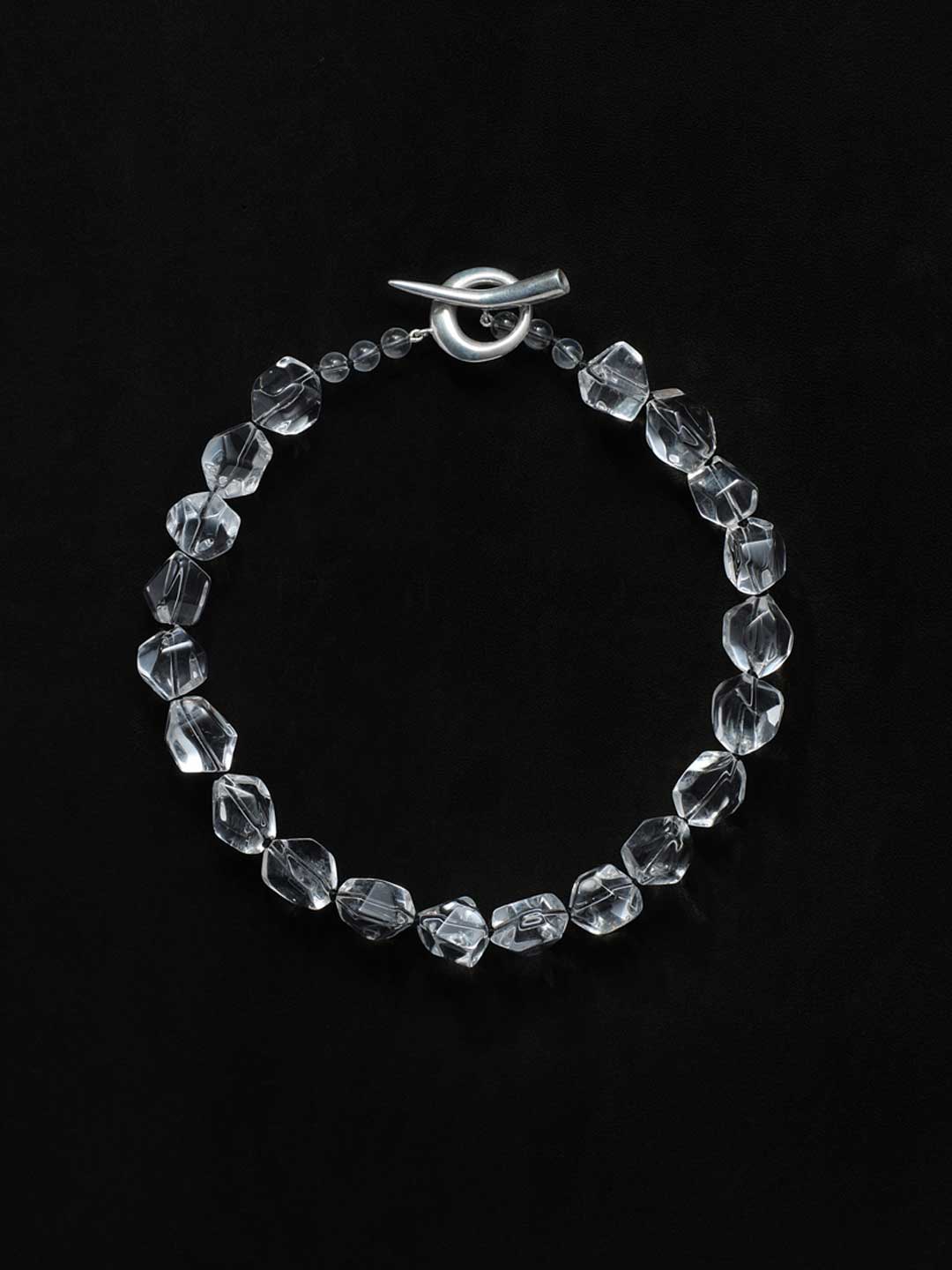 Ice Collar Quartz - Silver