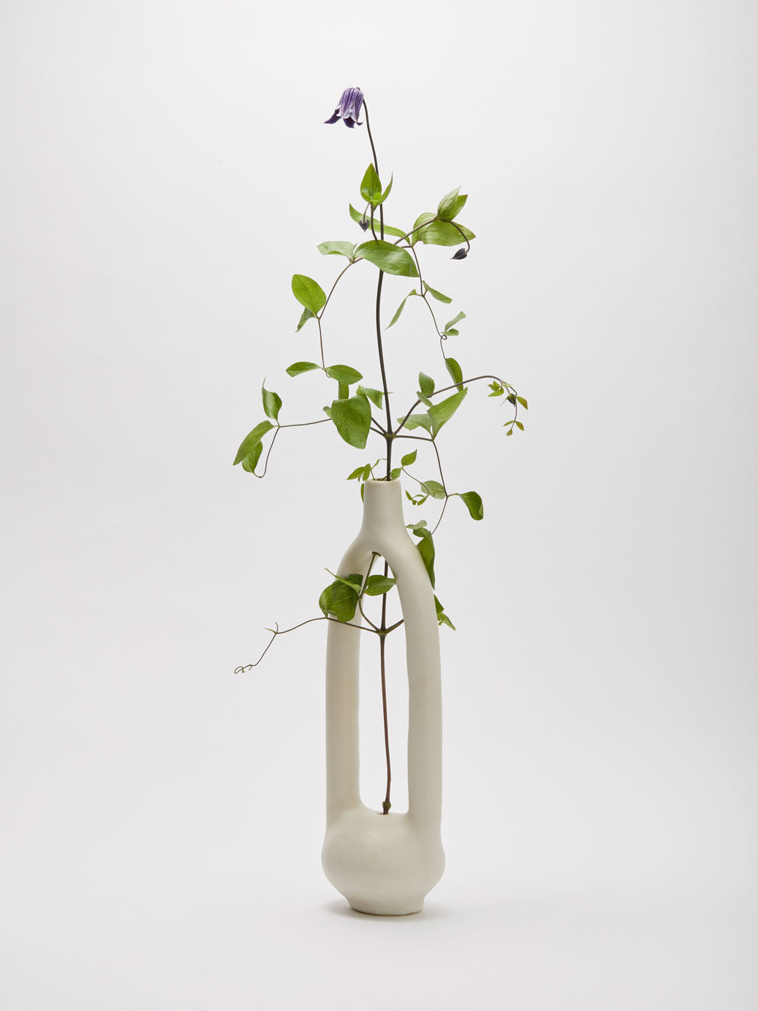 Single Stem Vessel large  - Off White