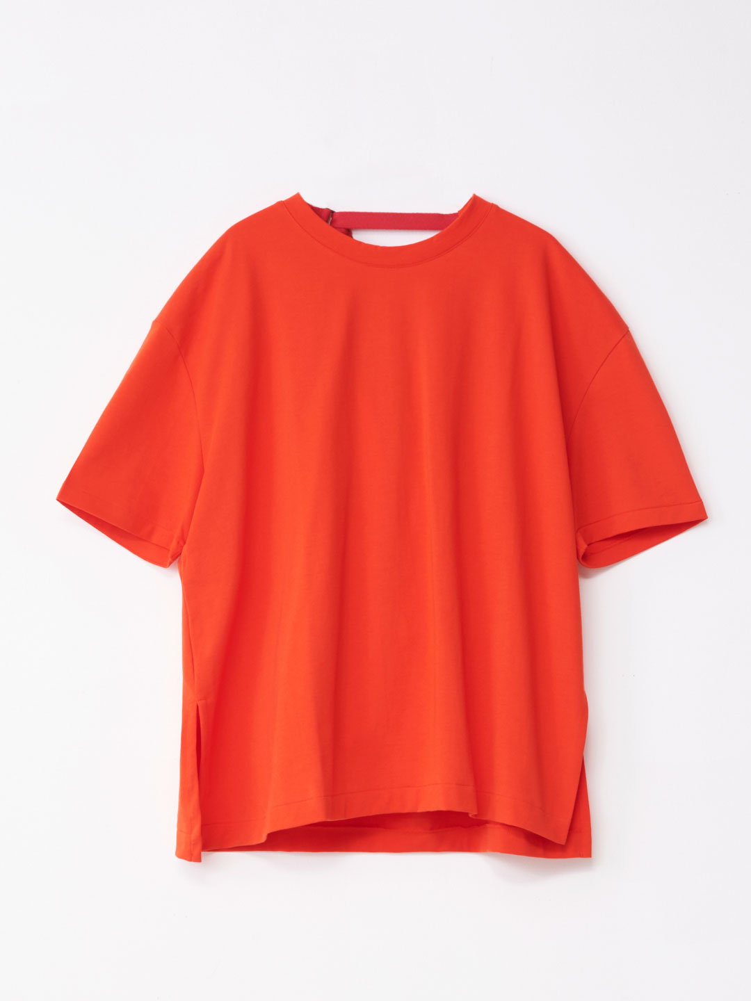 Draped Back Tee - Red