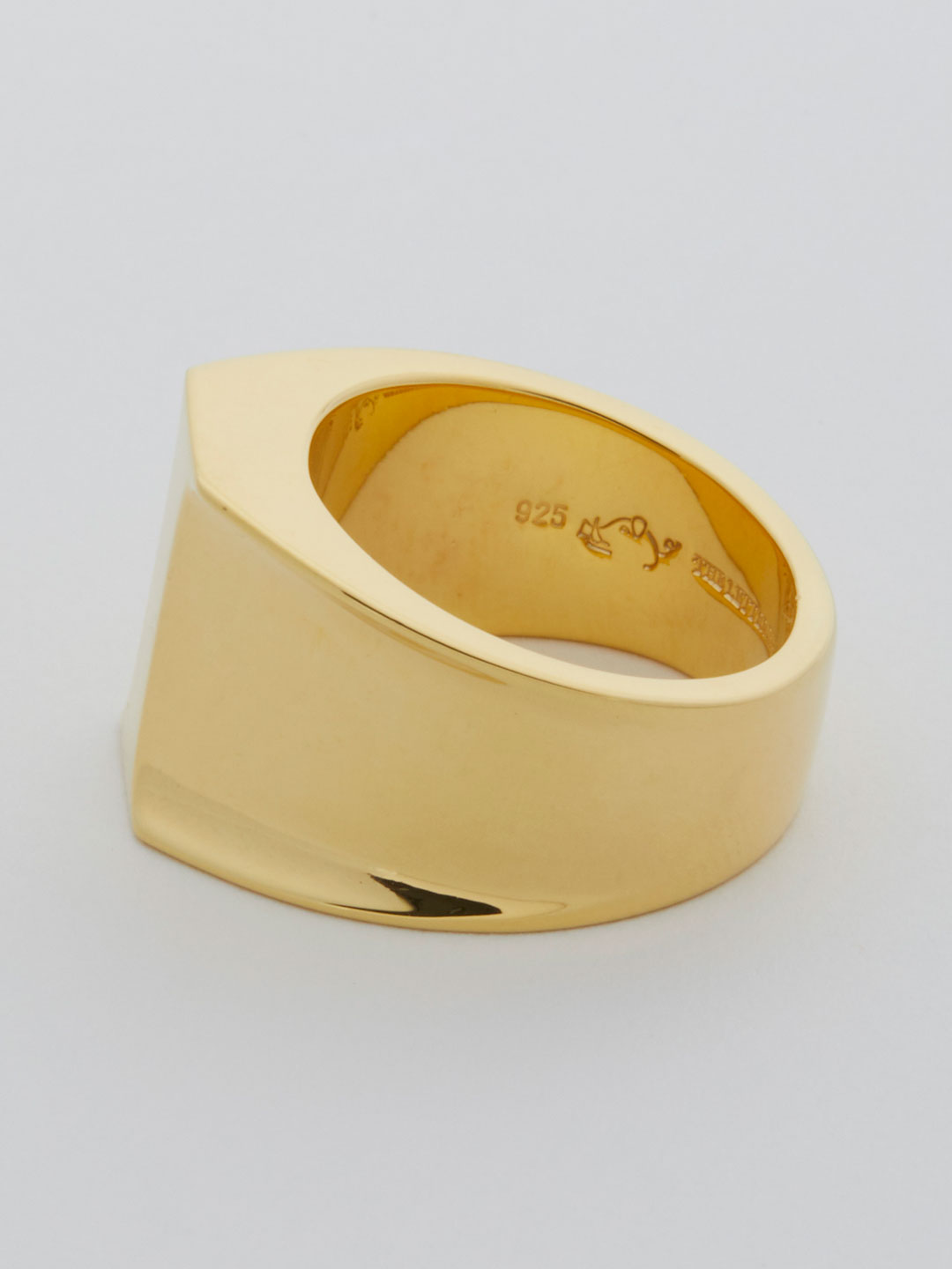 Alphabet Ring I - Gold