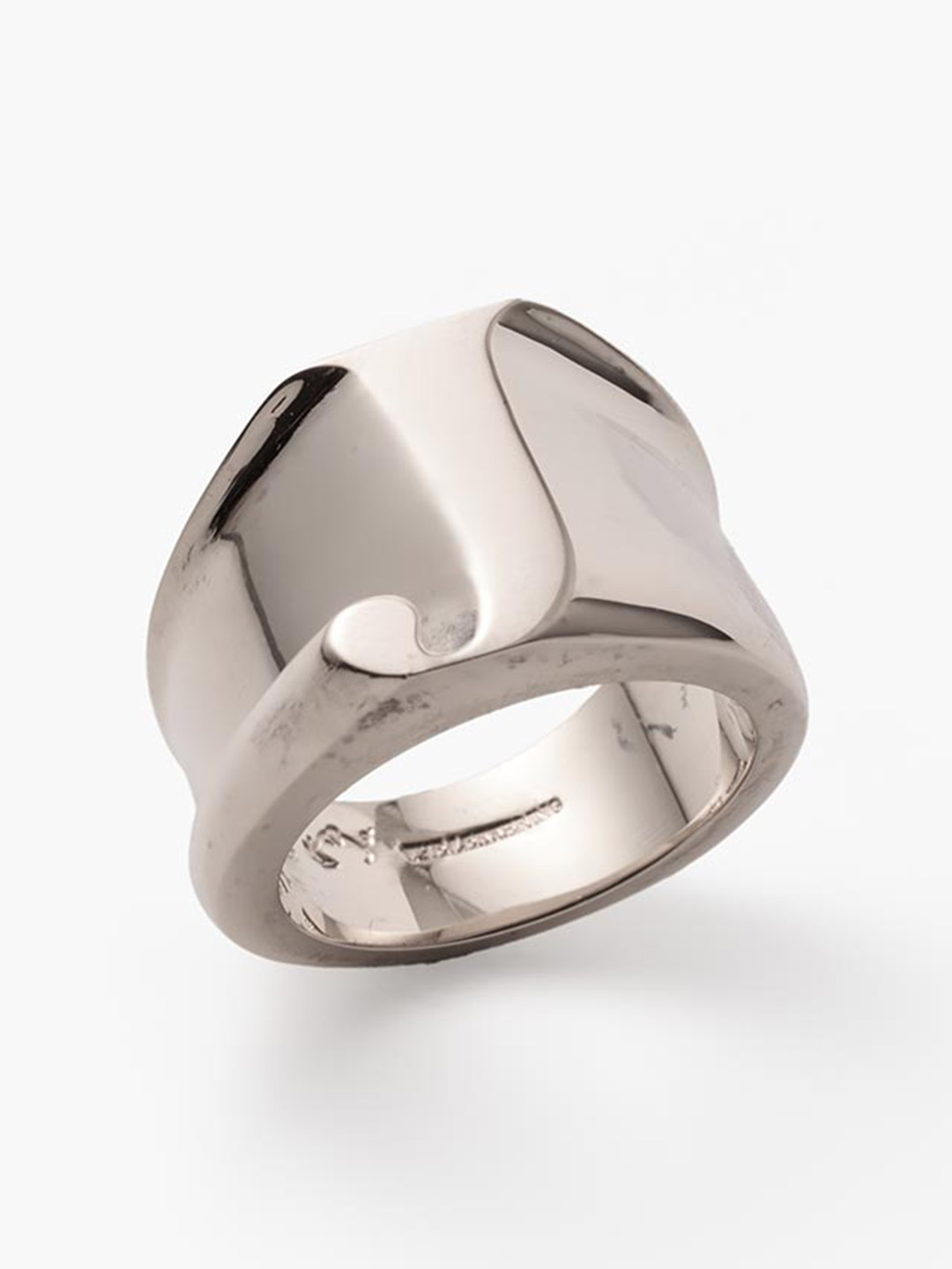 Alphabet Ring J - Silver