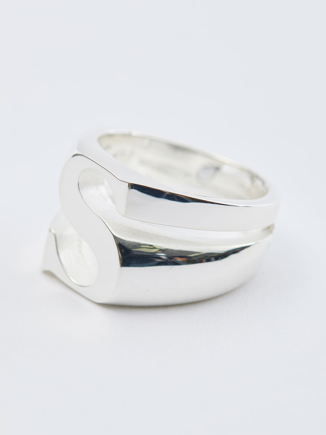 Alphabet Ring S - Silver