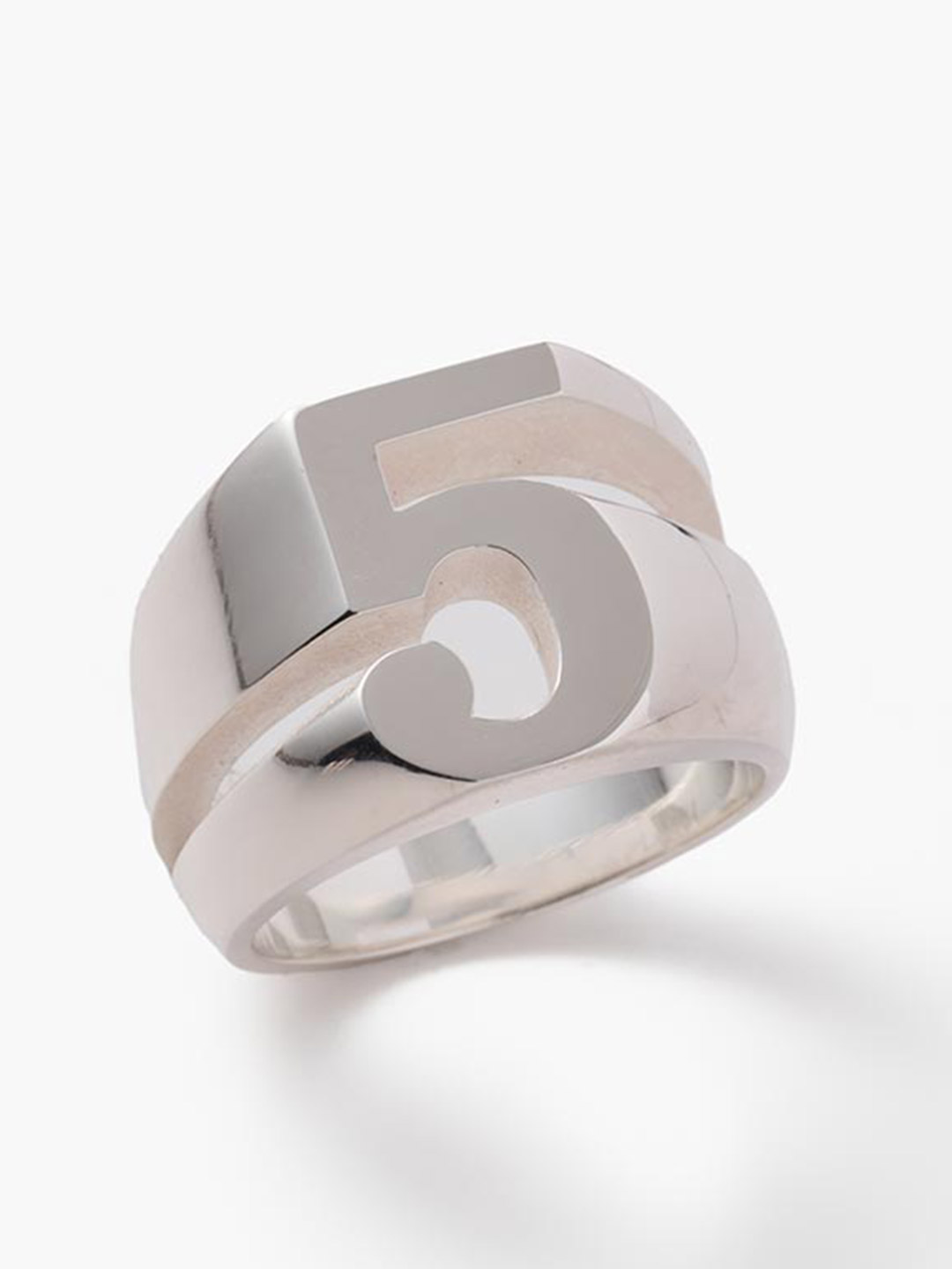 Number Five Ring - Silver