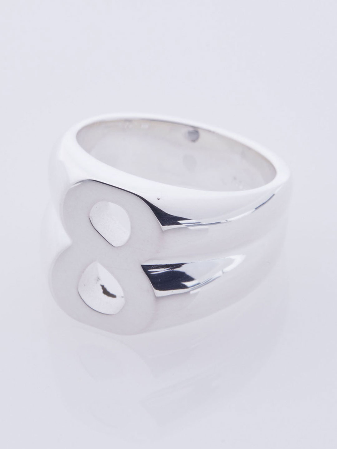 Number Eight Ring - Silver