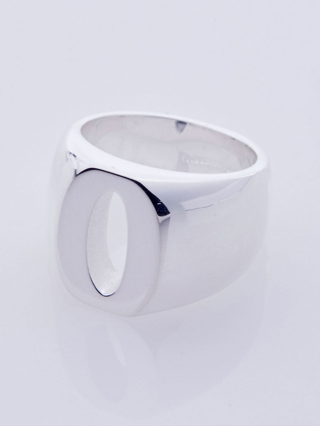 Number Zero Ring - Silver