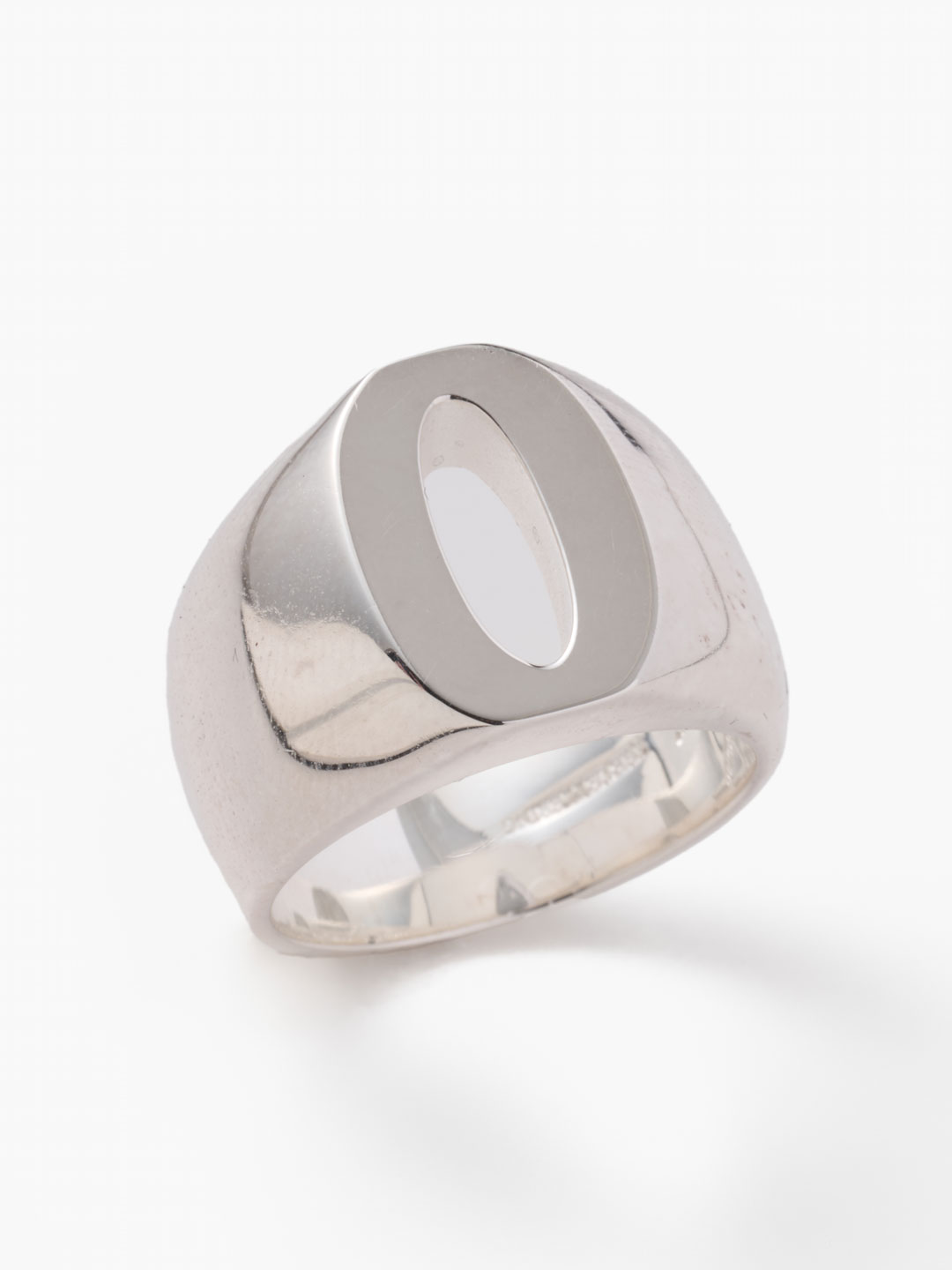 Number Zero Ring - Silver