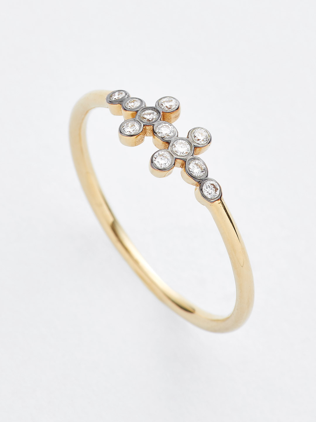Diamond Ring - 18K Yellow Gold