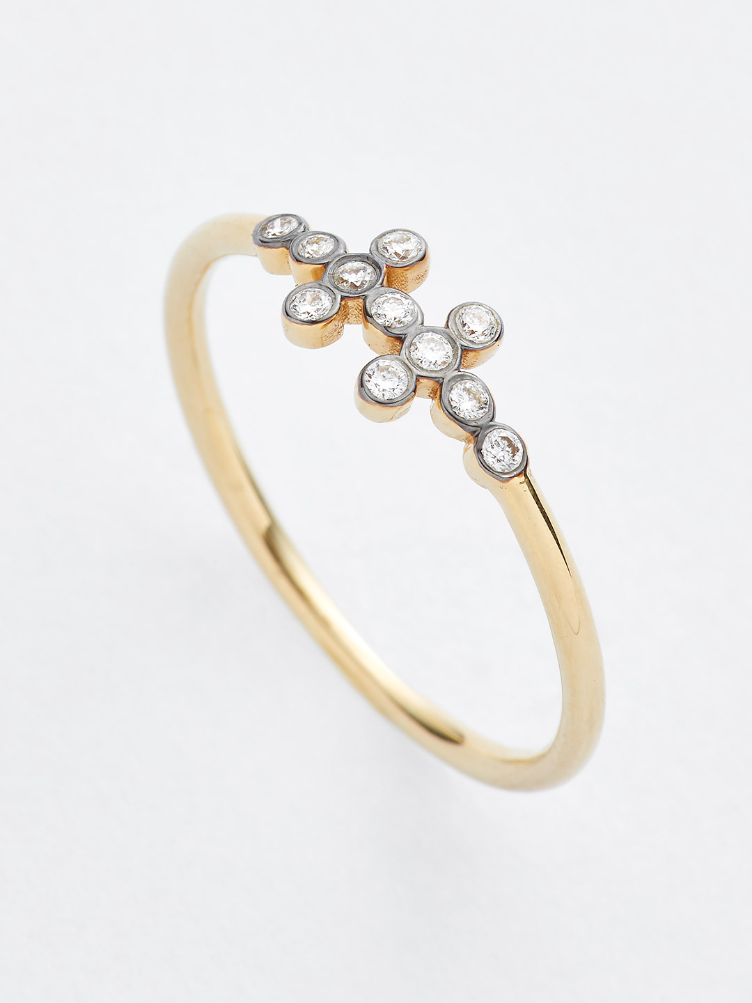 Diamond Ring - 18K Yellow Gold