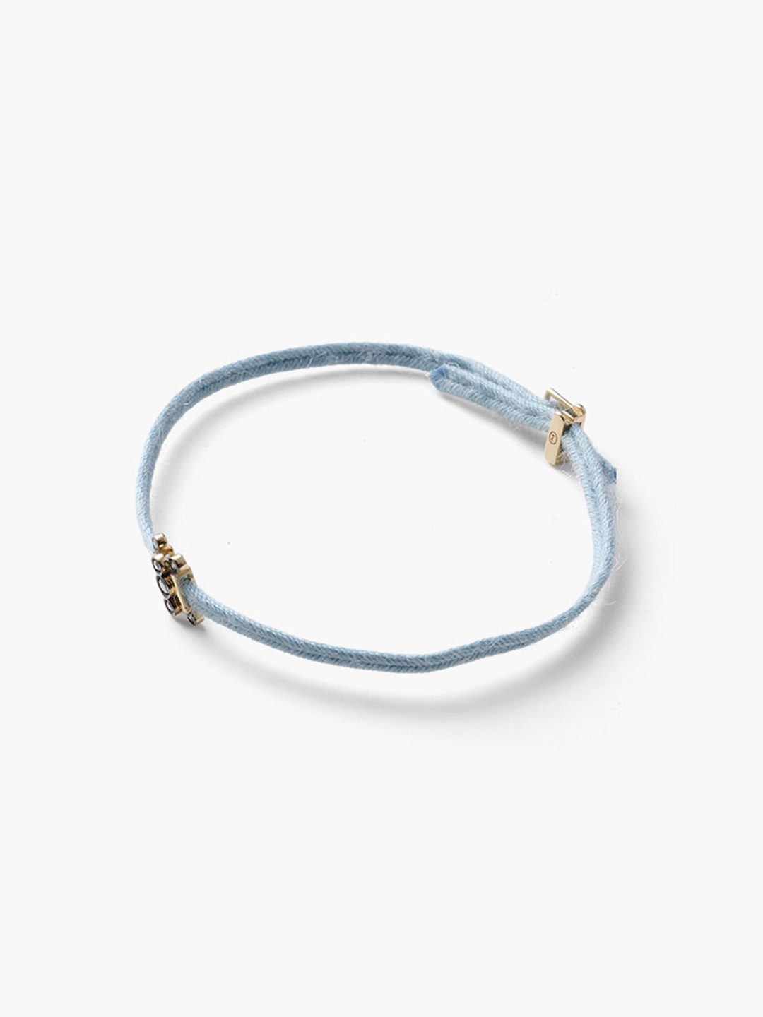 Cord Bracelet Set-5 - LtBlue