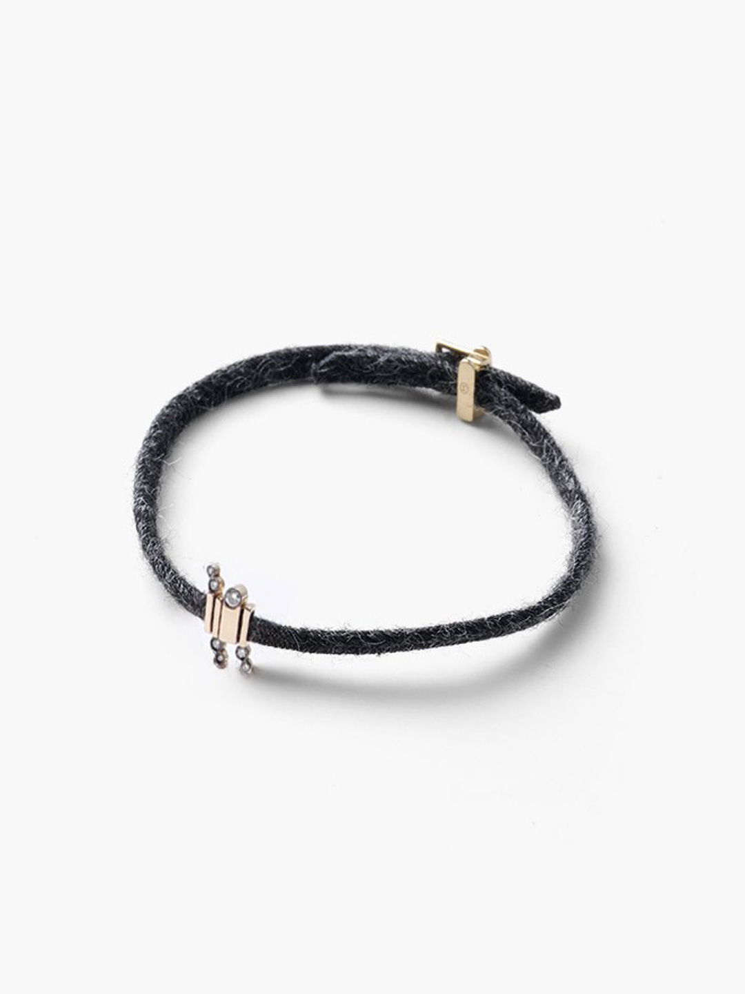 Cord Bracelet Set-6 - Black