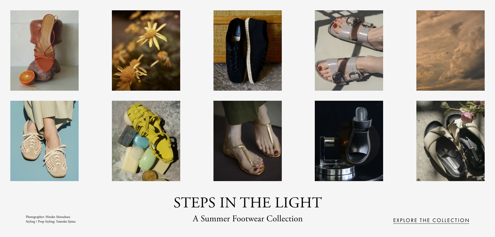STEPS IN THE LIGHT
