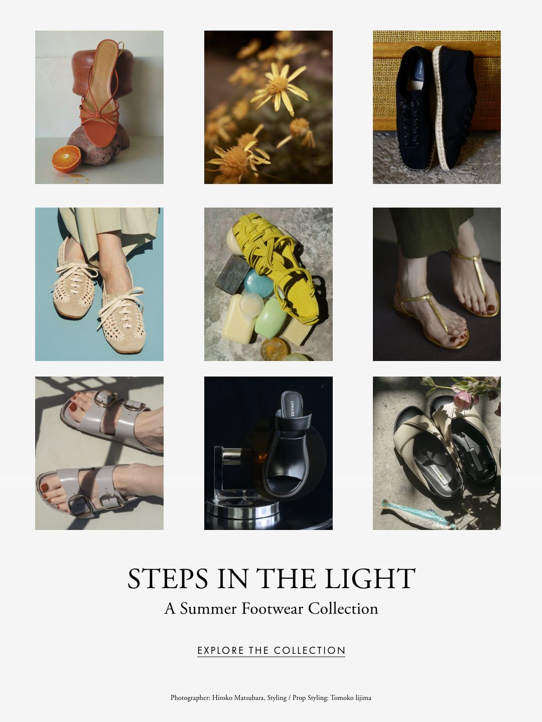 STEPS IN THE LIGHT